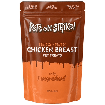 Freeze Dried Raw Chicken Breast - Pets On Strike