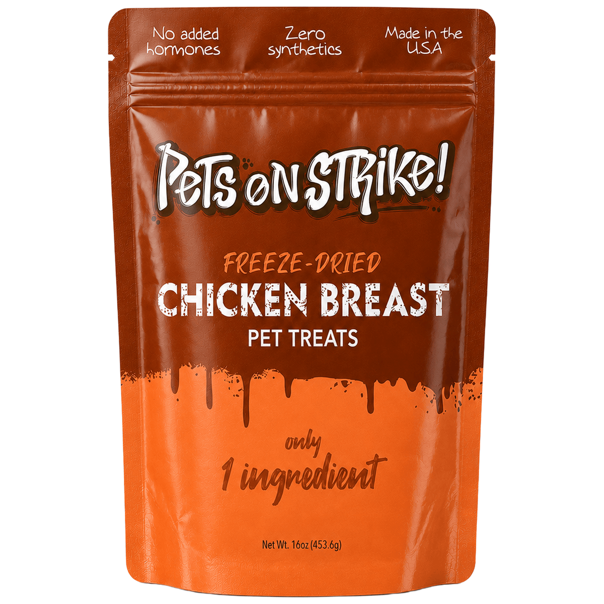 Freeze Dried Raw Chicken Breast - Pets On Strike