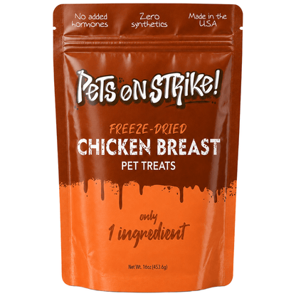 Freeze Dried Raw Chicken Breast - Pets On Strike