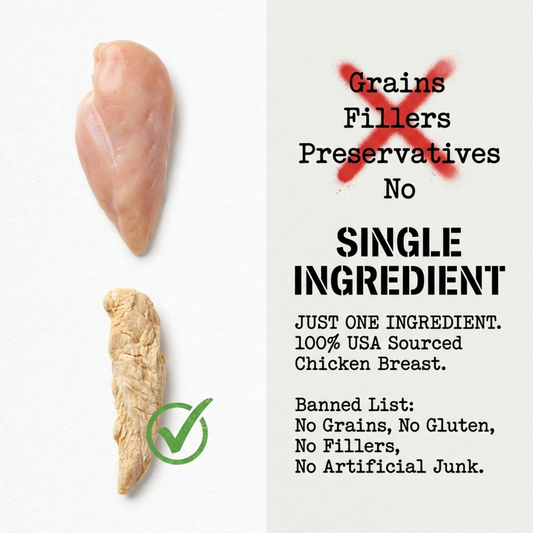 Freeze Dried Raw Chicken Breast