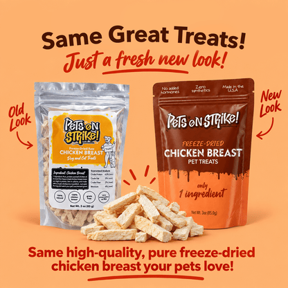Freeze Dried Raw Chicken Breast - Pets On Strike