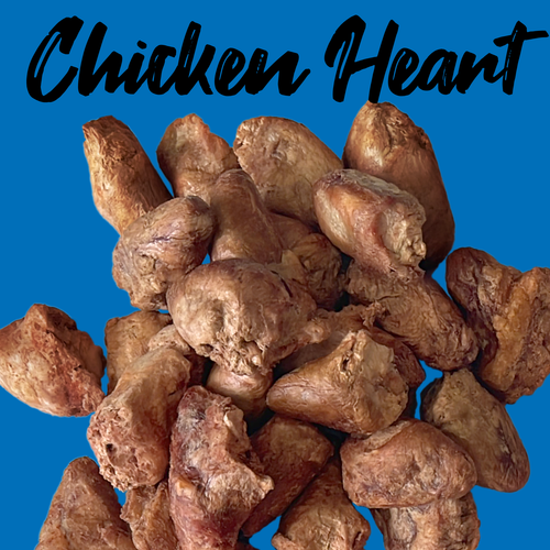 Freeze Dried Raw Chicken Hearts