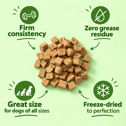 Freeze Dried Raw Bison Liver - Pets On Strike