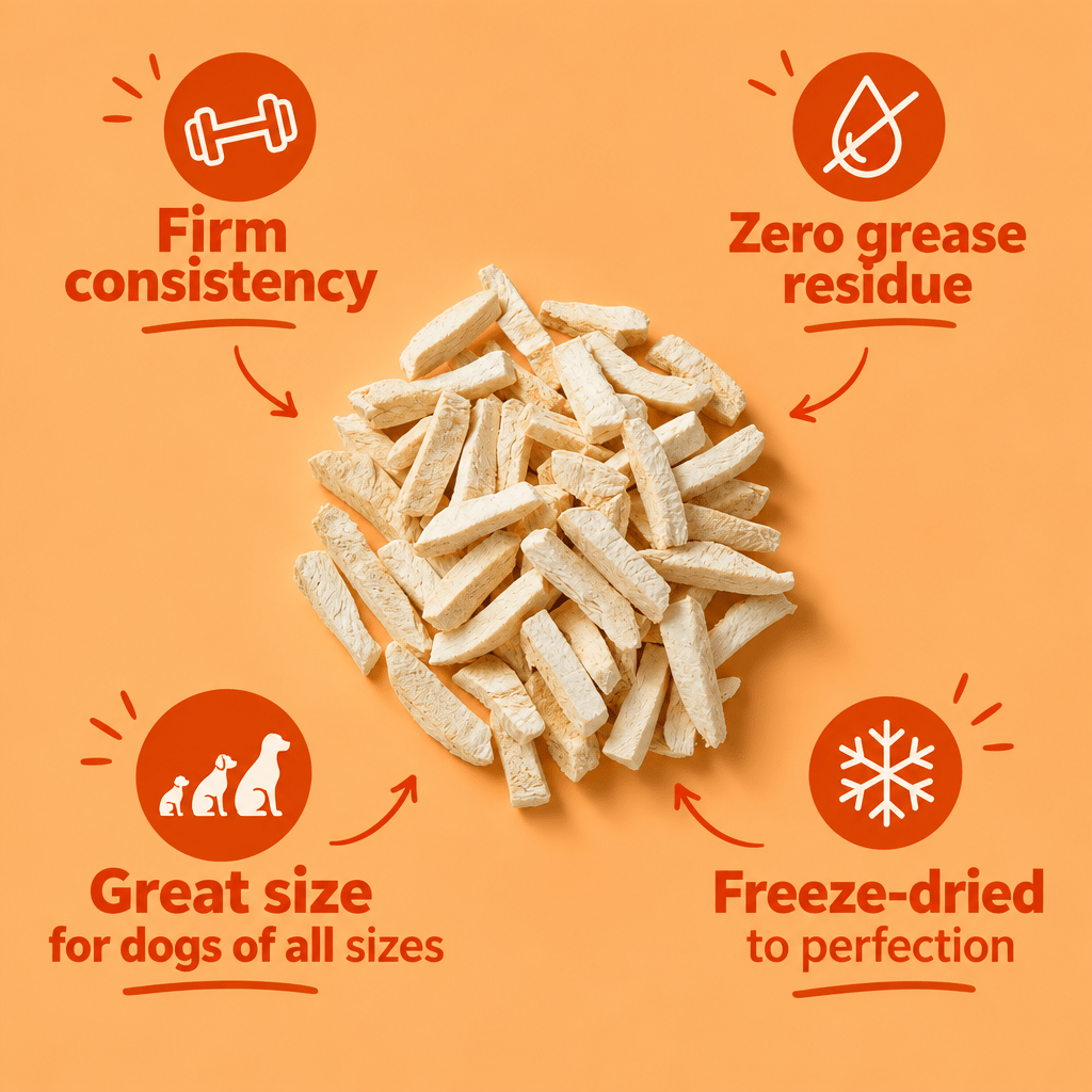 Freeze Dried Raw Chicken Breast - Pets On Strike